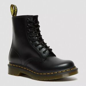 Dr. Martens 1460 Black Smooth Leather Boots